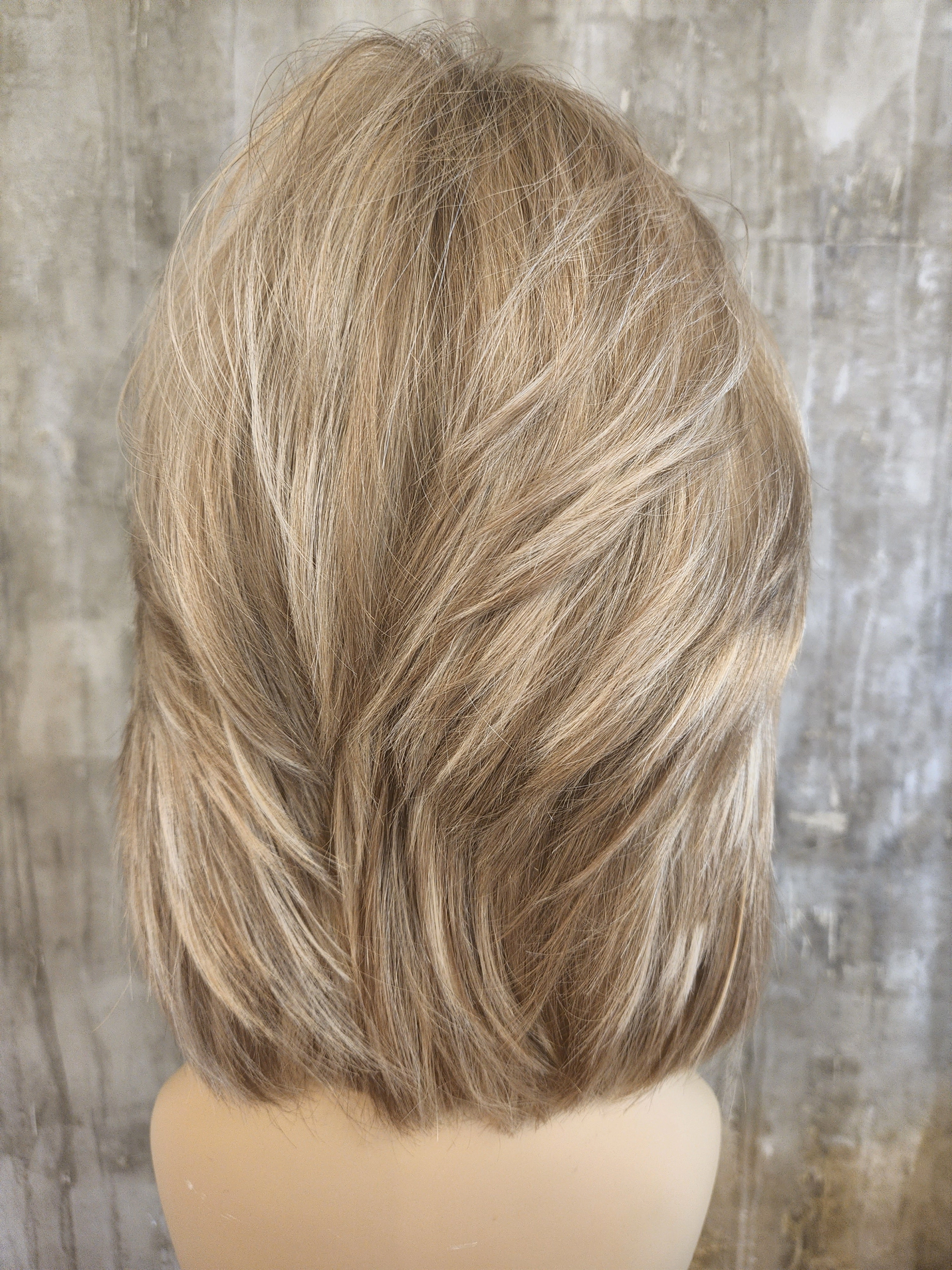 100% EUROPEAN NATURAL HUMAN HAIR 14" BLOND