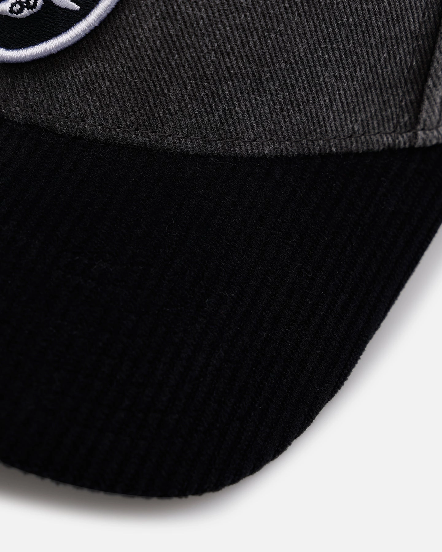 47 Brand Las Vegas Raiders 'Apollo Corduroy' 47 Offside DT Strapback Black
