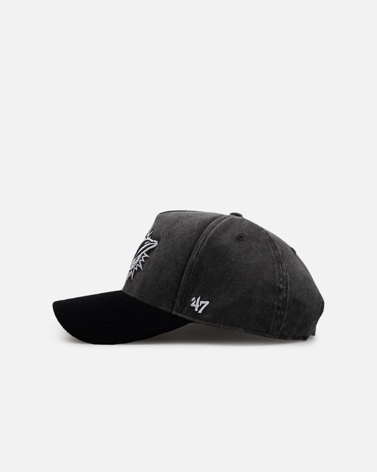 47 Brand Miami Dolphins 'Apollo Corduroy' 47 Offside DT Strapback Black