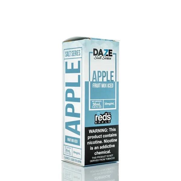 7 Daze TFN Salt Series - Reds Apple eJuice - Fruit Mix Iced - 30ml