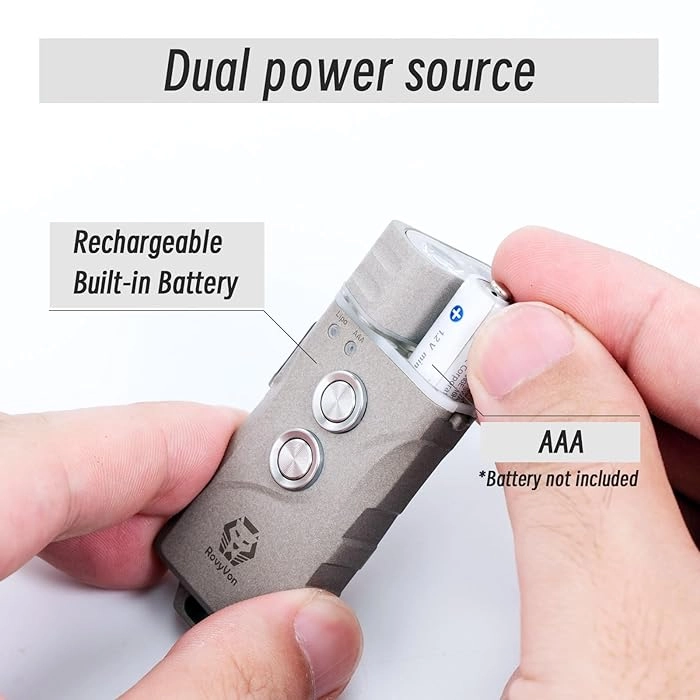 Angel Eyes E3 Plus AAA Battery EDC Flashlight