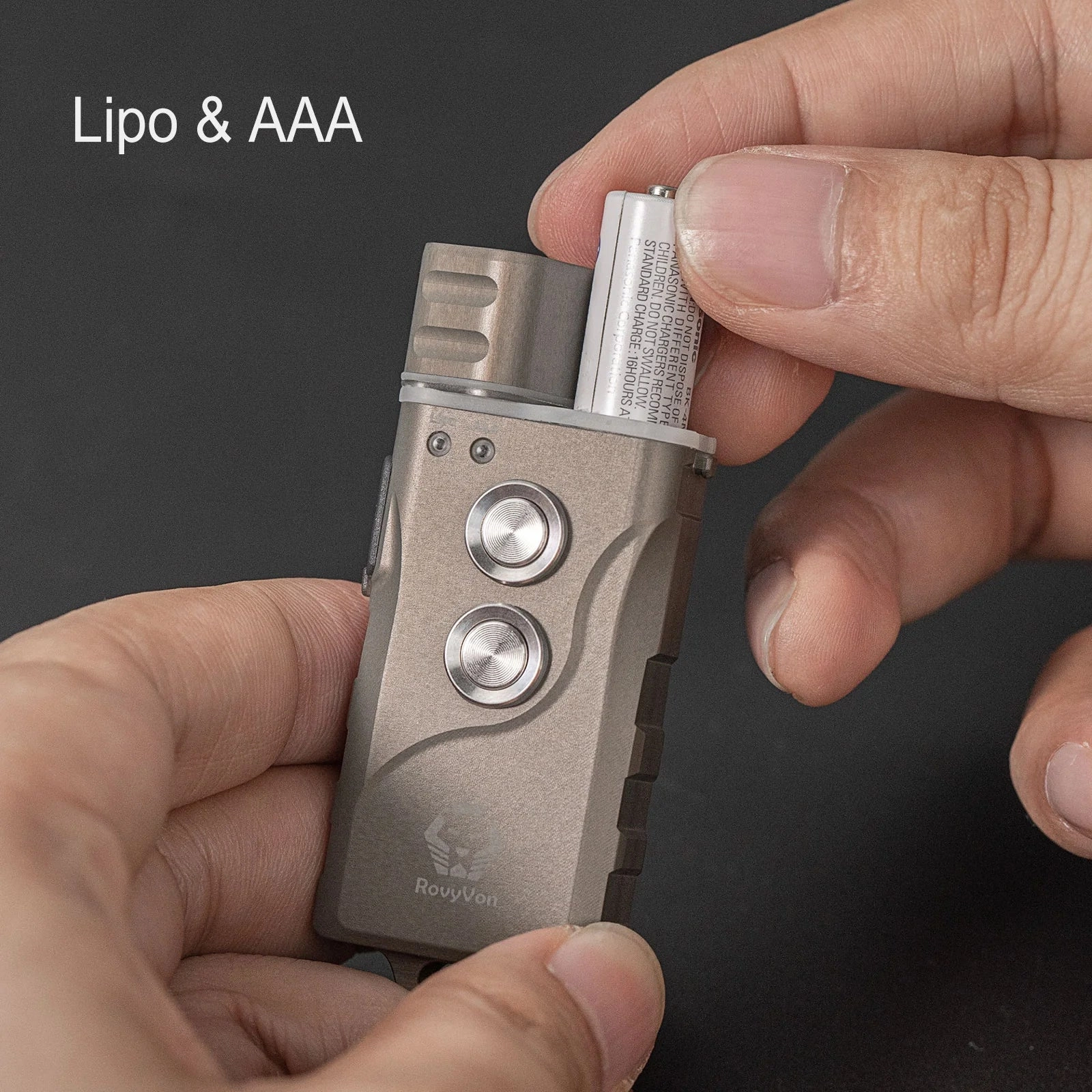Angel Eyes E3 Plus AAA Battery EDC Flashlight