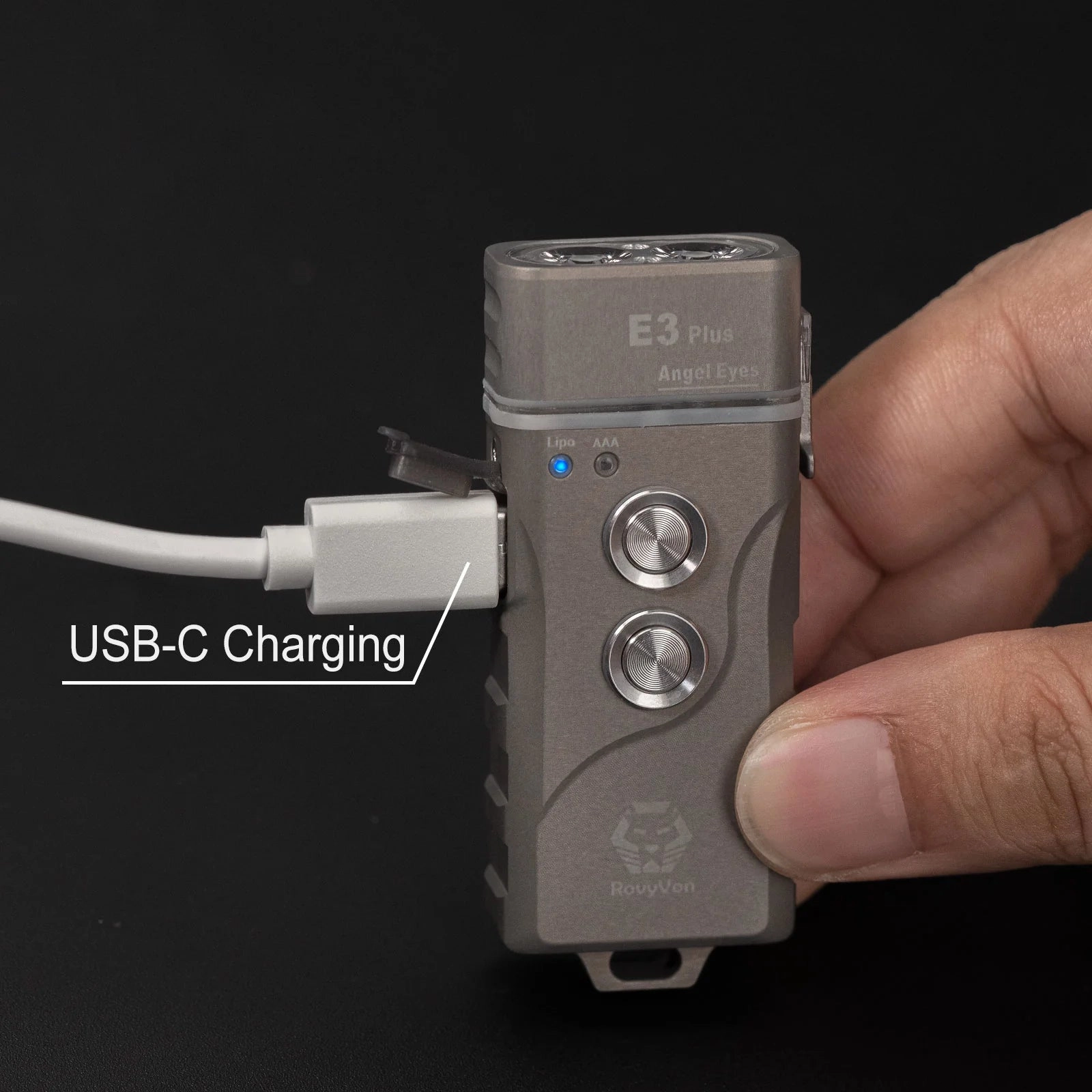 Angel Eyes E3 Plus AAA Battery EDC Flashlight
