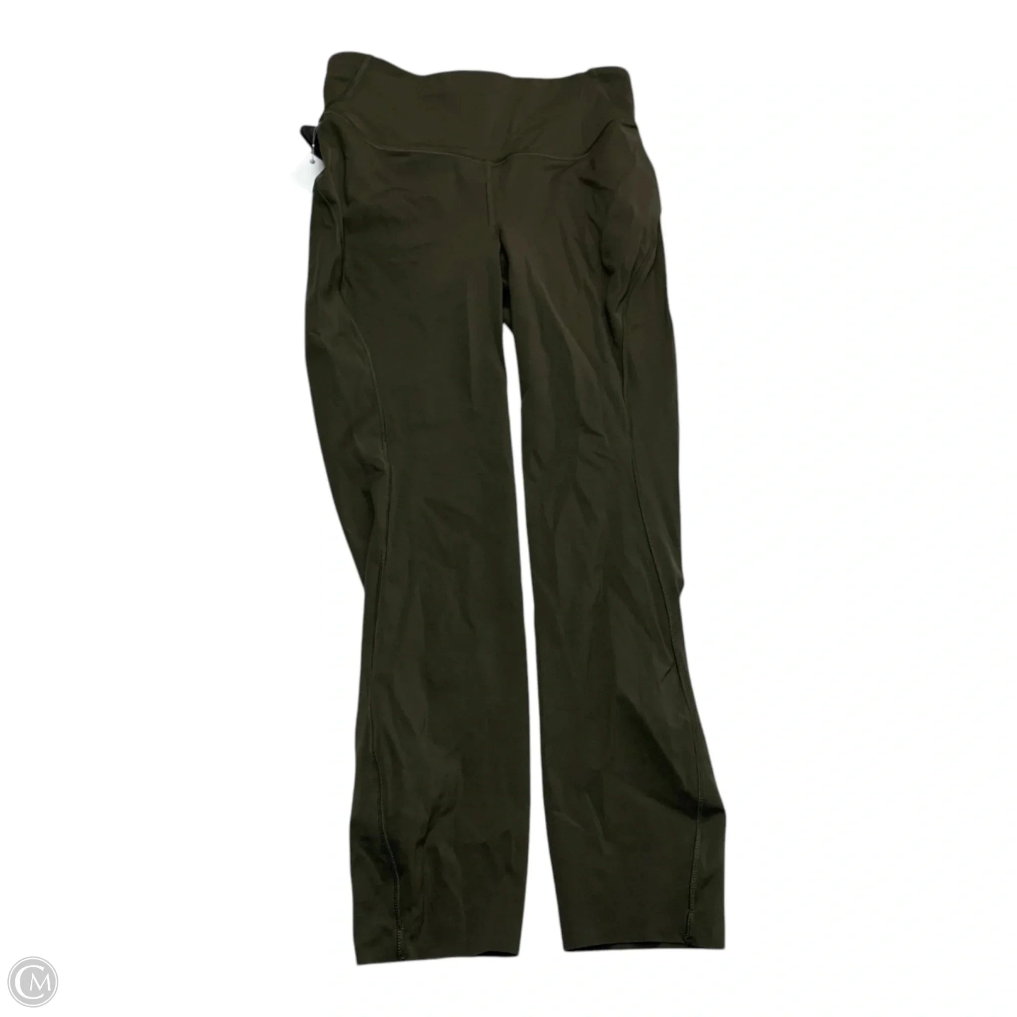 Athletic Leggings By Lululemon In Green, Size: S
