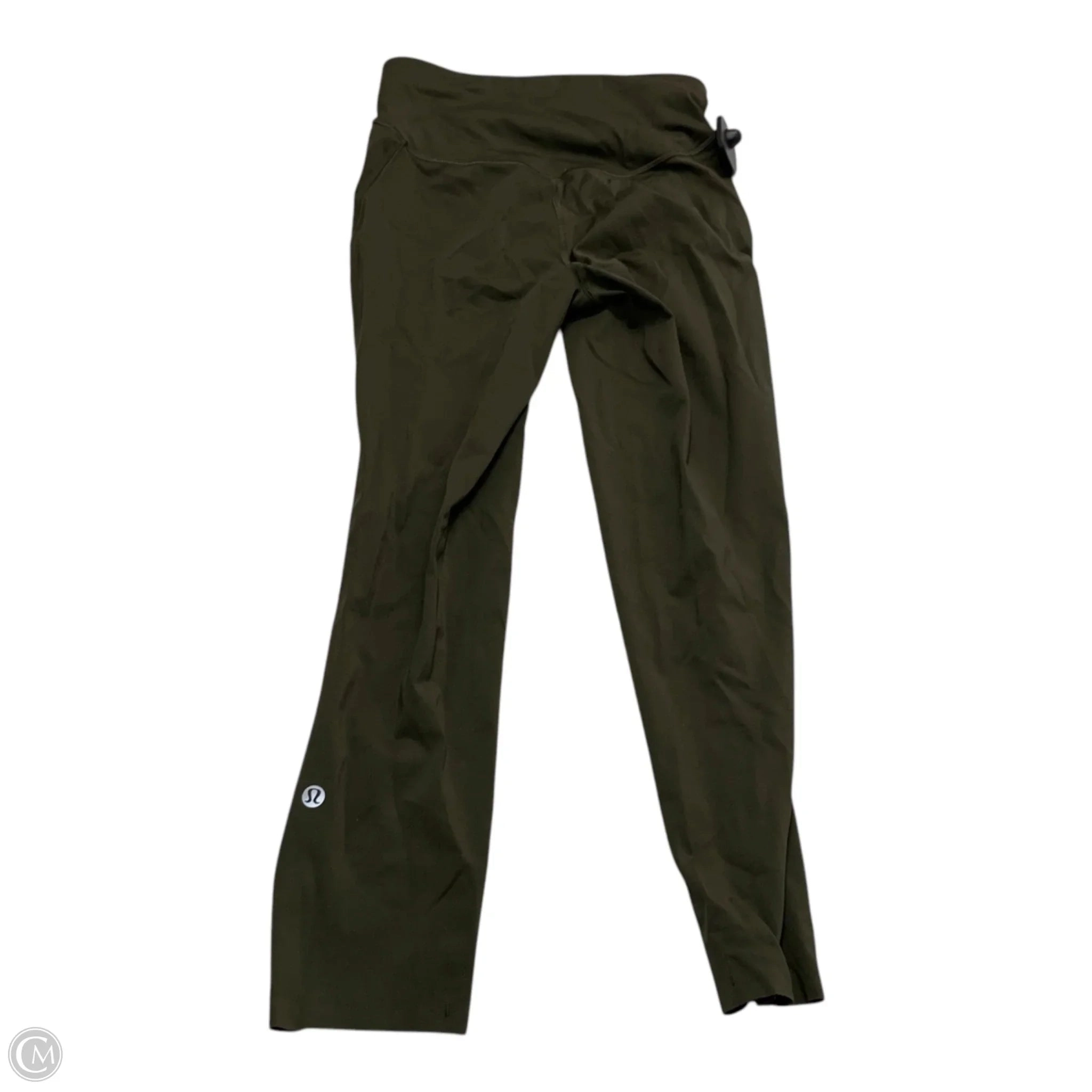 Athletic Leggings By Lululemon In Green, Size: S