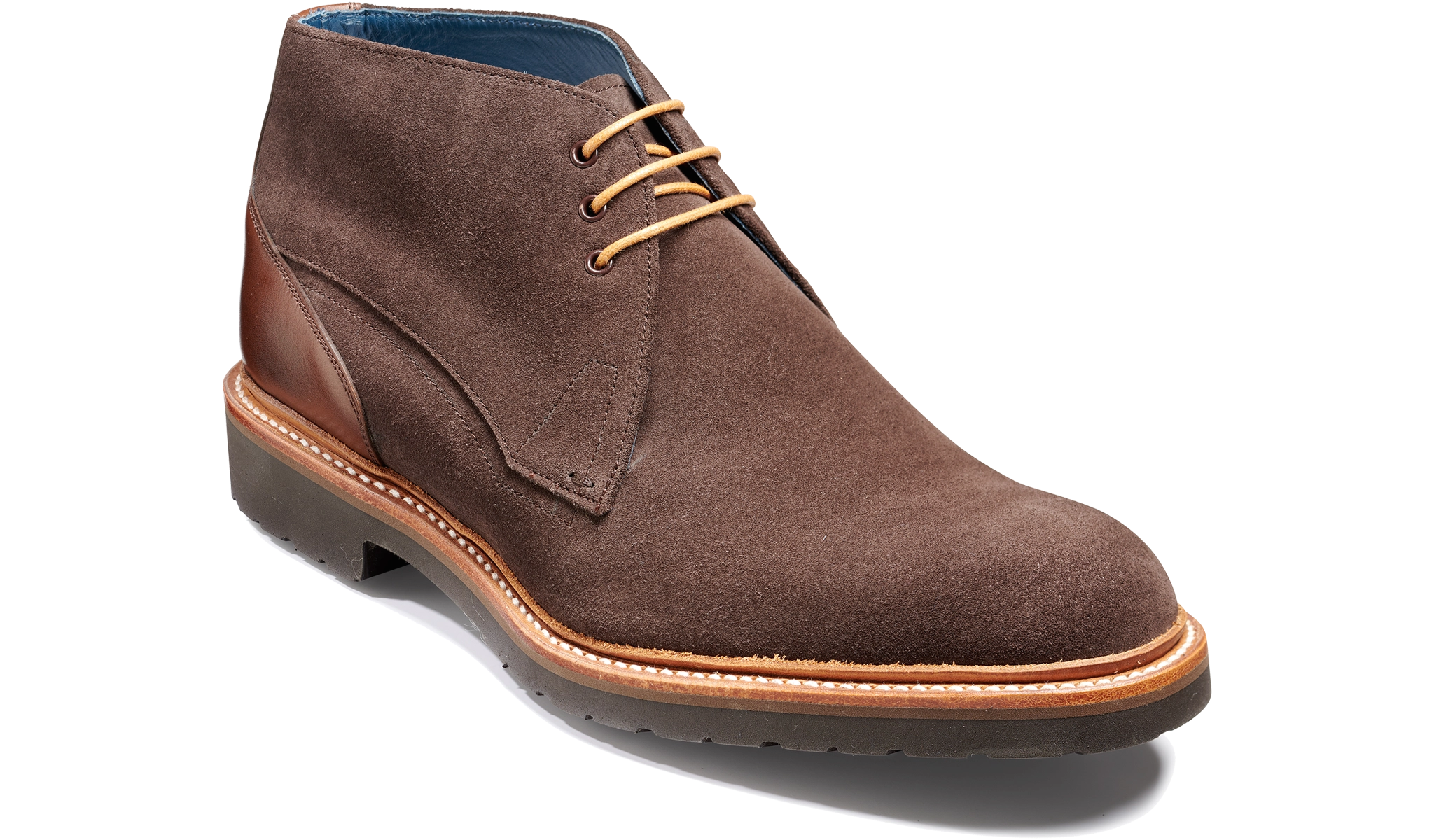Bronx - Bitter Chocolate Suede / Walnut Calf