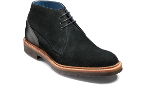 Bronx - Black Suede / Black Calf (Sample)