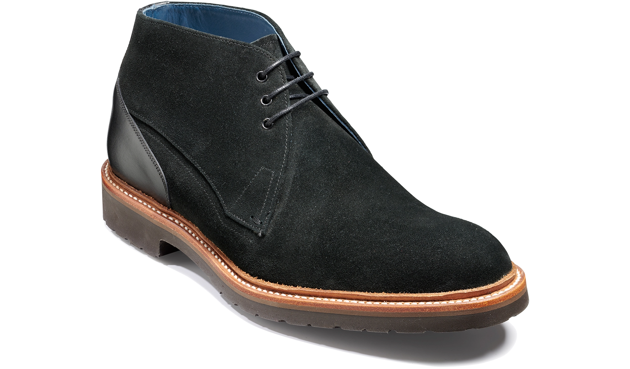 Bronx - Black Suede / Black Calf (Sample)