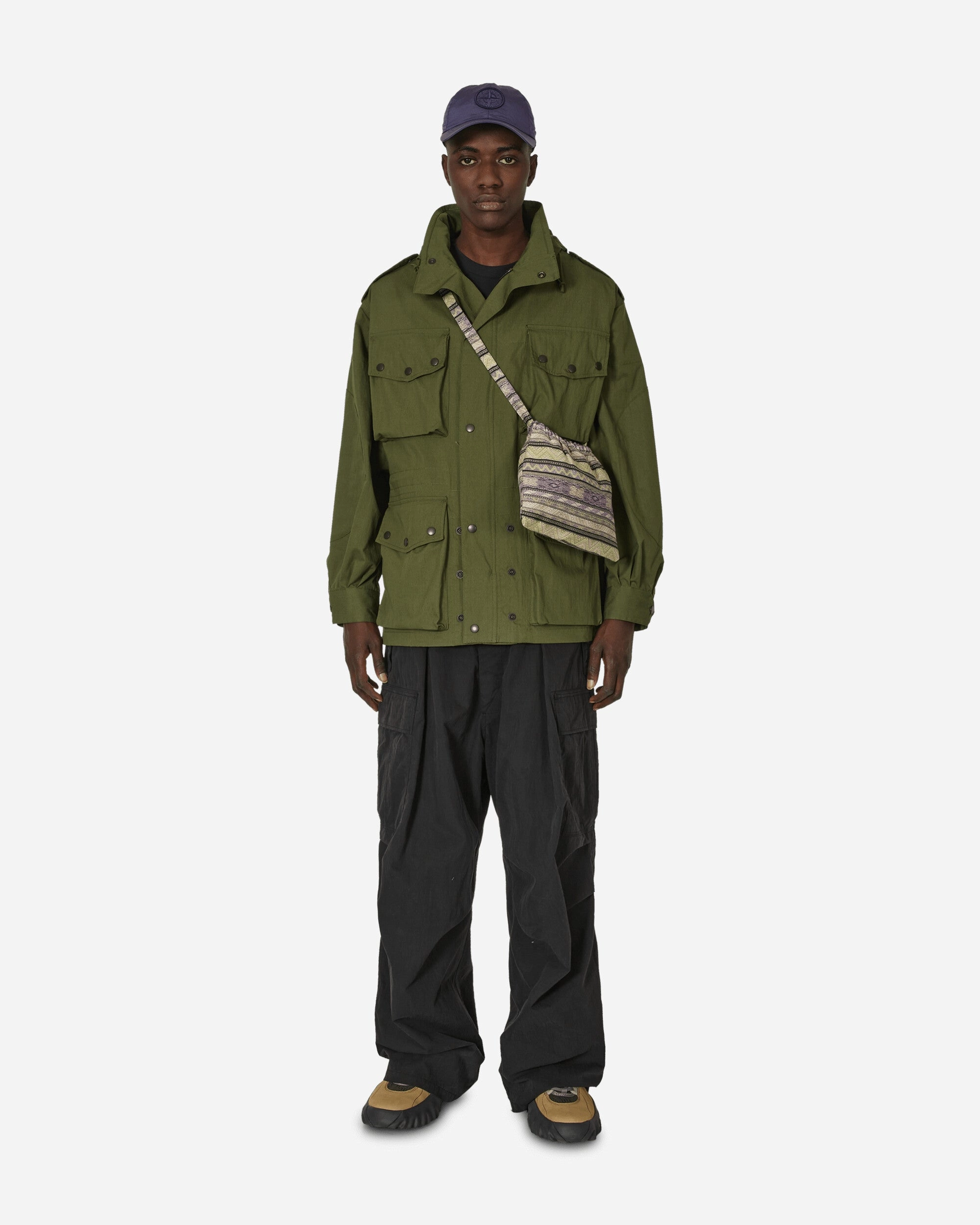 C/N Oxford Cloth Field Coat Olive