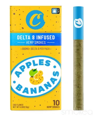 Cookies Delta 8 Hemp Smokes - Apples & Bananas (10-Pack)
