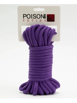 Cotton Bondage Rope 10m Purple