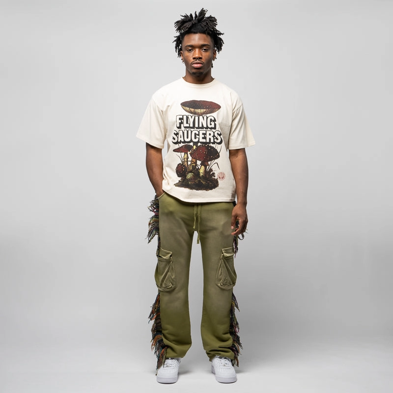 CRTFD Flying Saucers Tee - Natural