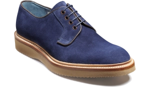 Dean - Navy Suede