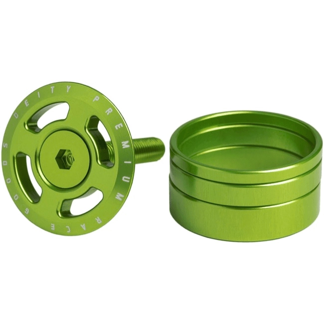 Deity Crosshair Topcap and headset spacers 1-1/8''