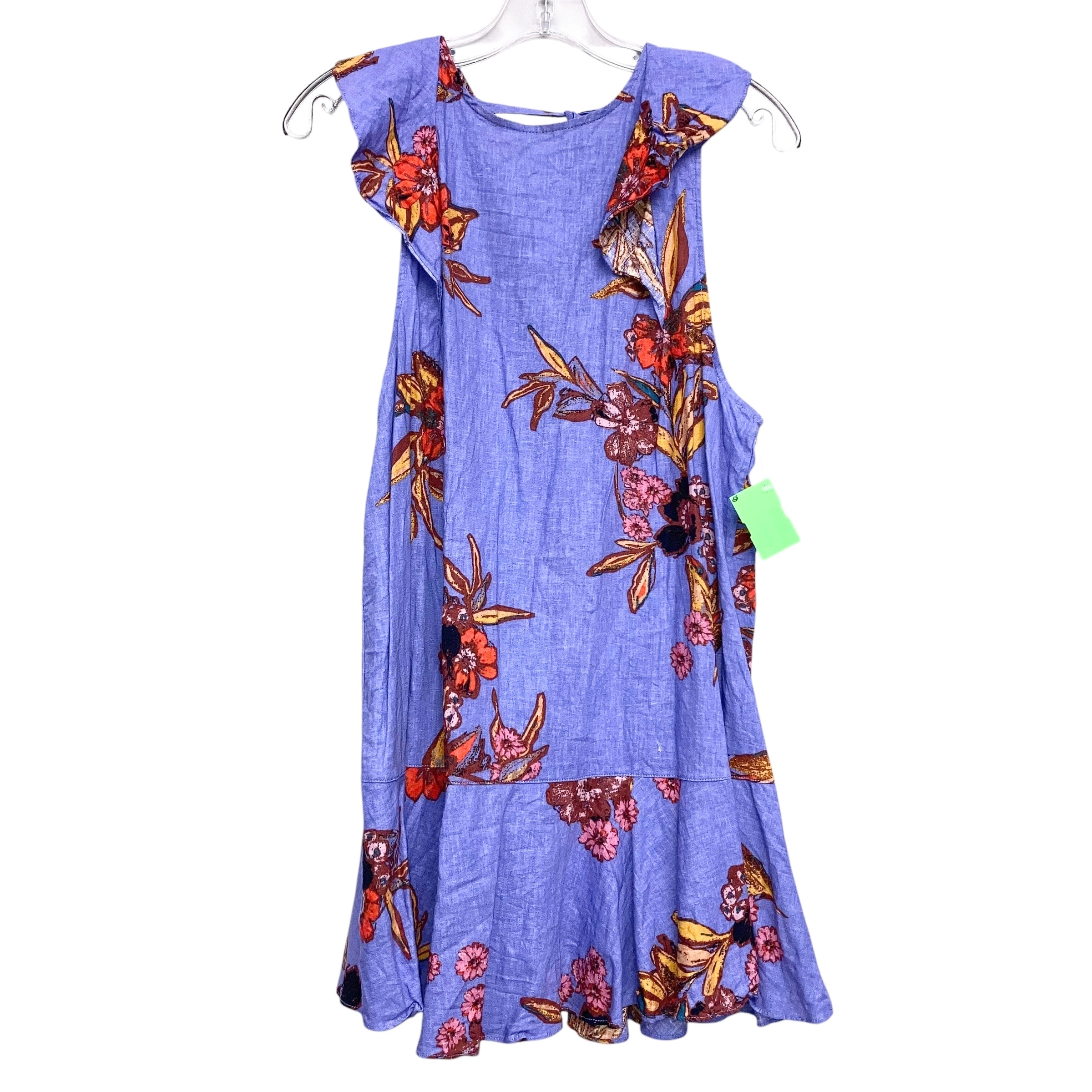 Dress Casual Short By Free People In Floral Print, Size:L