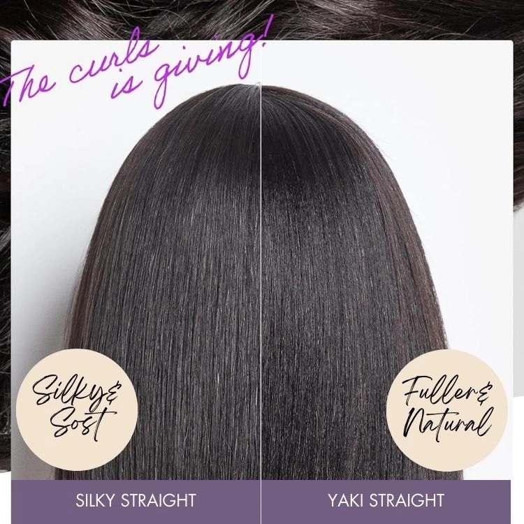 Exclusive Sale | Breathable Cap Yaki Straight Ultra Natural Minimalist Lace Long Wig with Bangs