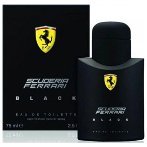 Ferrari Black by Ferrari 2.5 oz edt Cologne Spray for Men New in Box