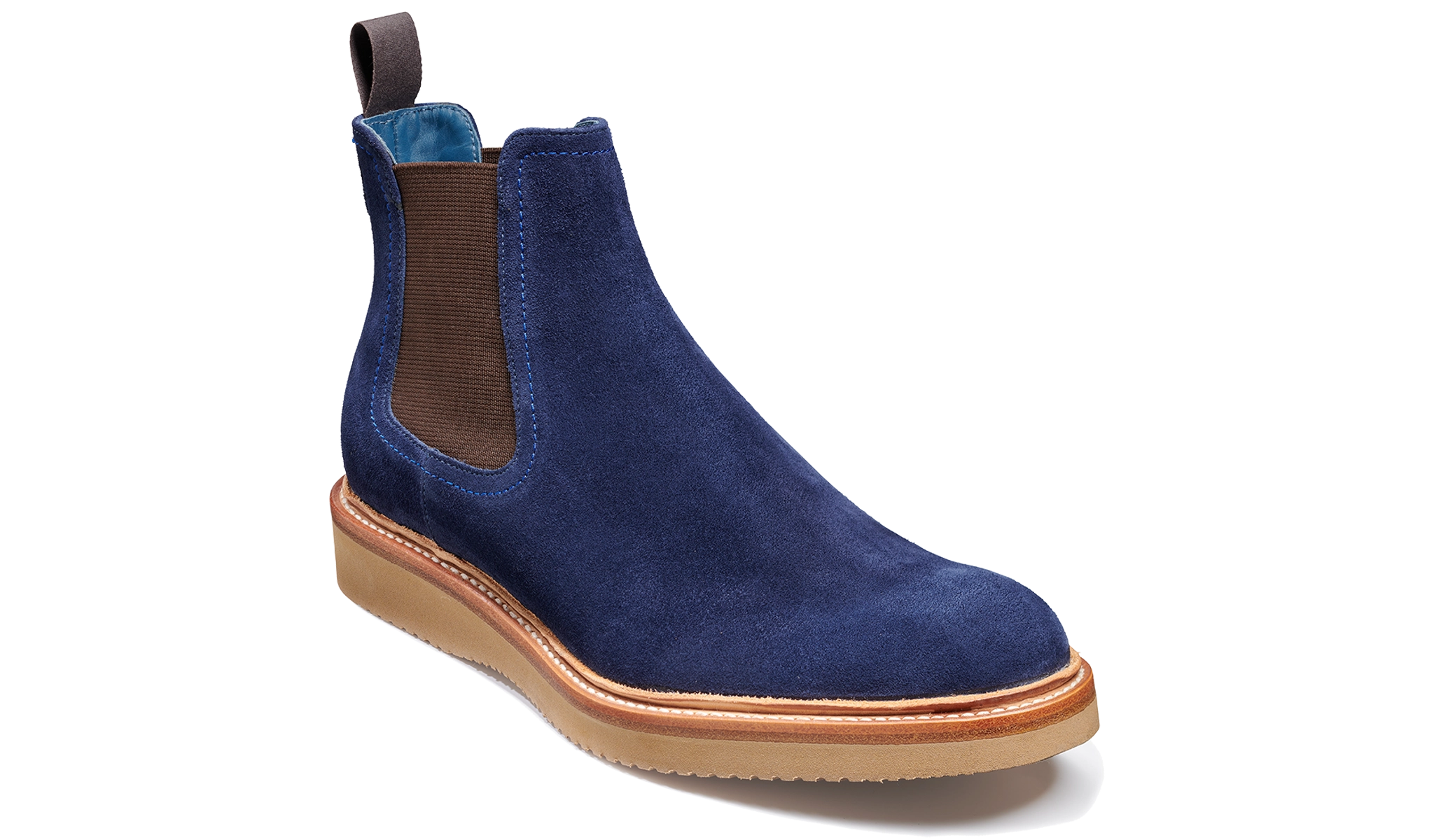 Fred - Navy Suede