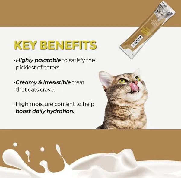 Fussie Cat Chicken with Beef in Goat Milk Puree Lickable Cat Treats