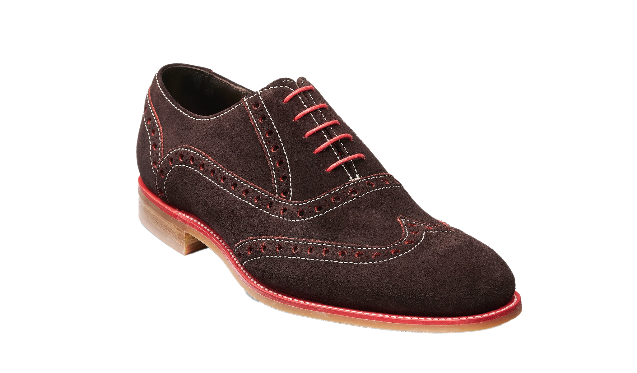 Grant - Beluga Red Suede