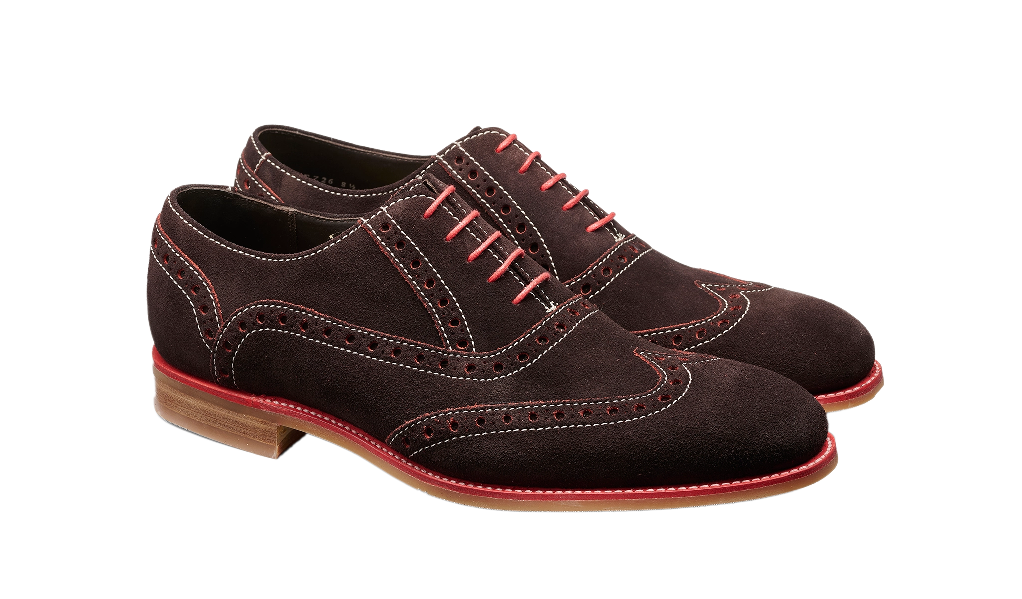 Grant - Beluga Red Suede