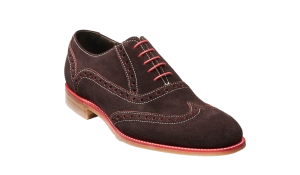 Grant - Beluga Red Suede