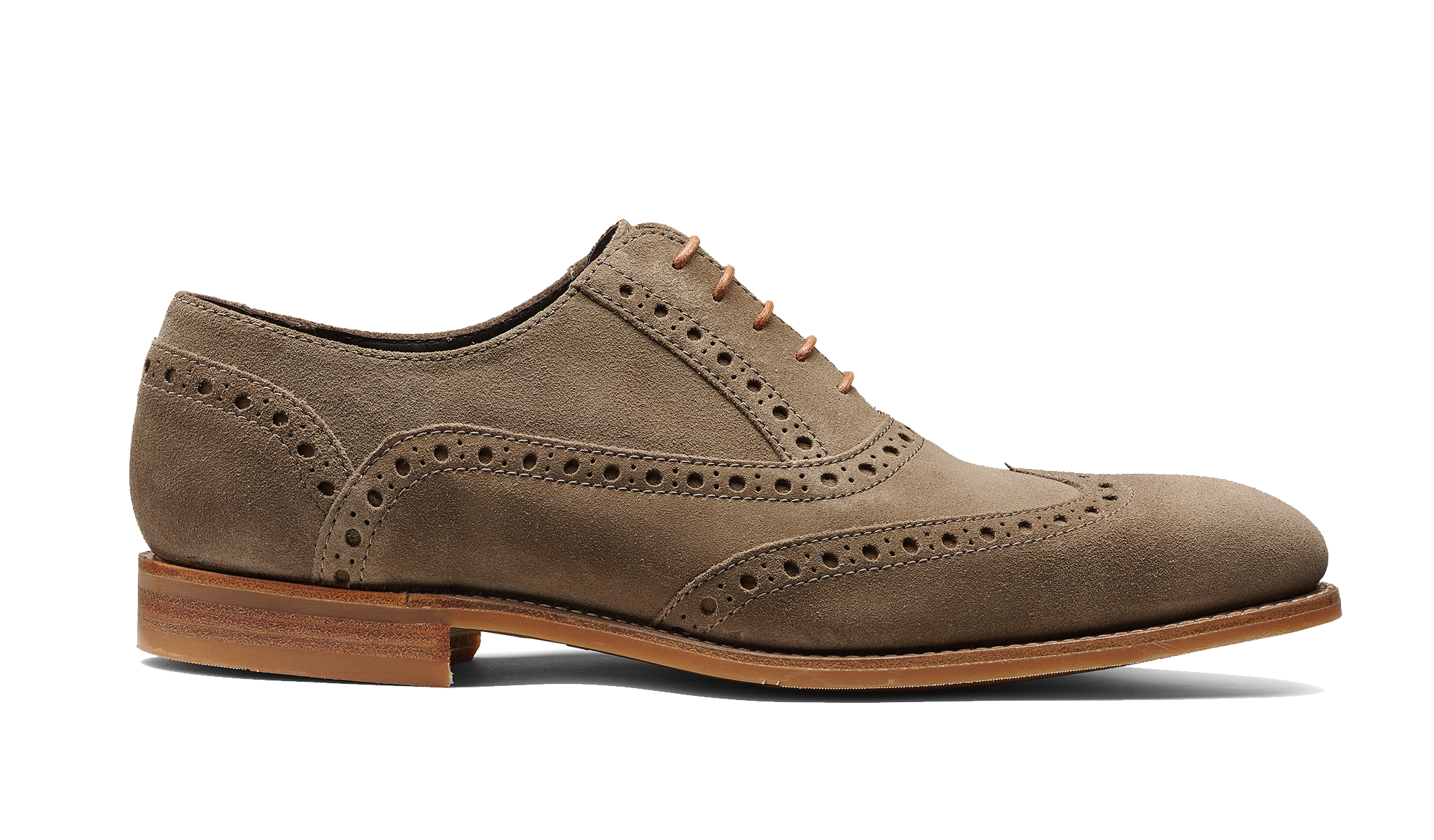 Grant - Light Visone Suede