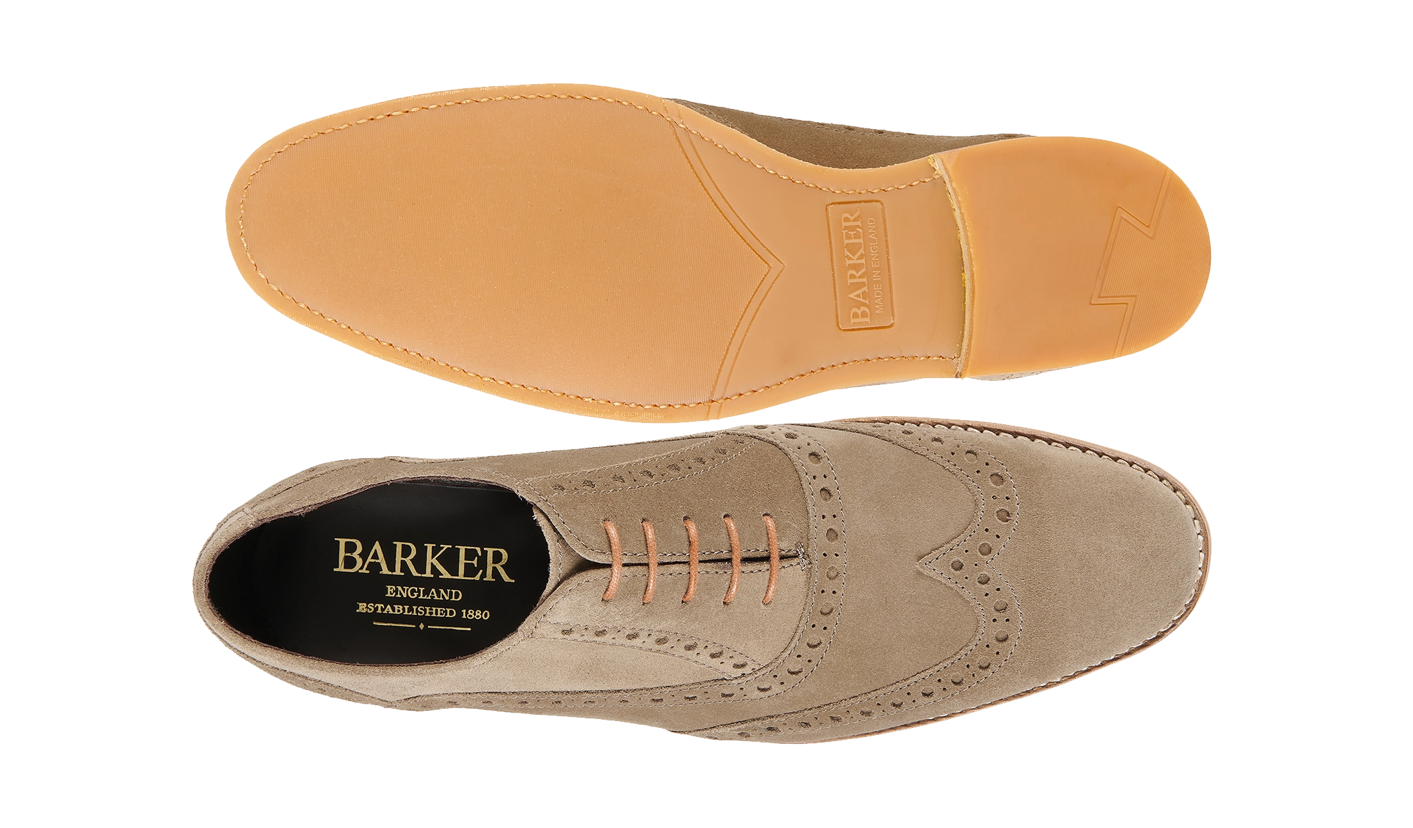 Grant - Light Visone Suede