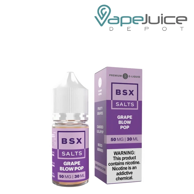 Grape Blow Pop BSX Salts 30ml