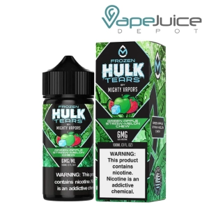 Green Apple Straw Melon Chew Hulk Tears 100ml