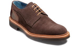 Harlem - Bitter Choc Suede / Walnut Calf