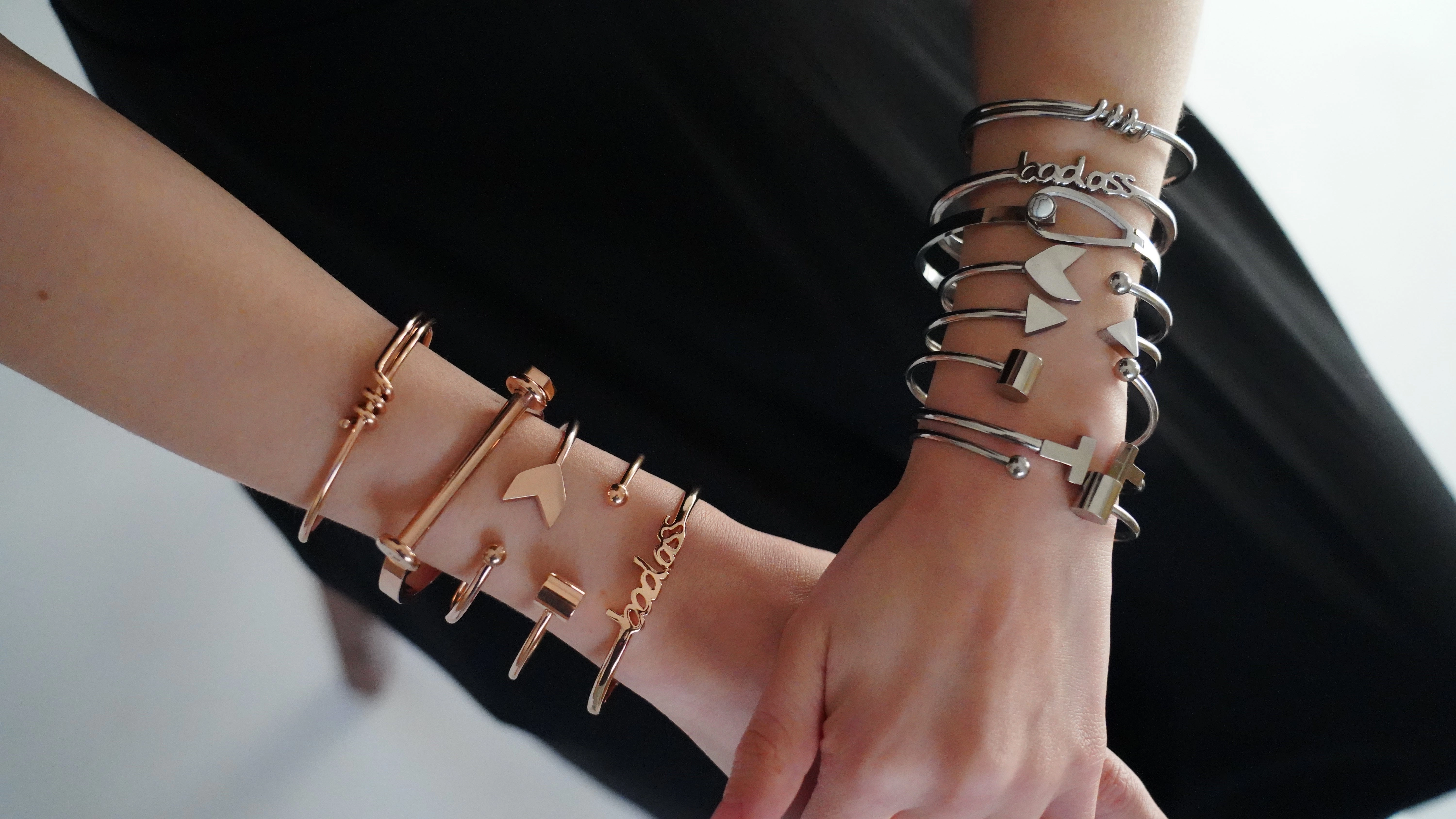 Hexagon Bar Bracelet