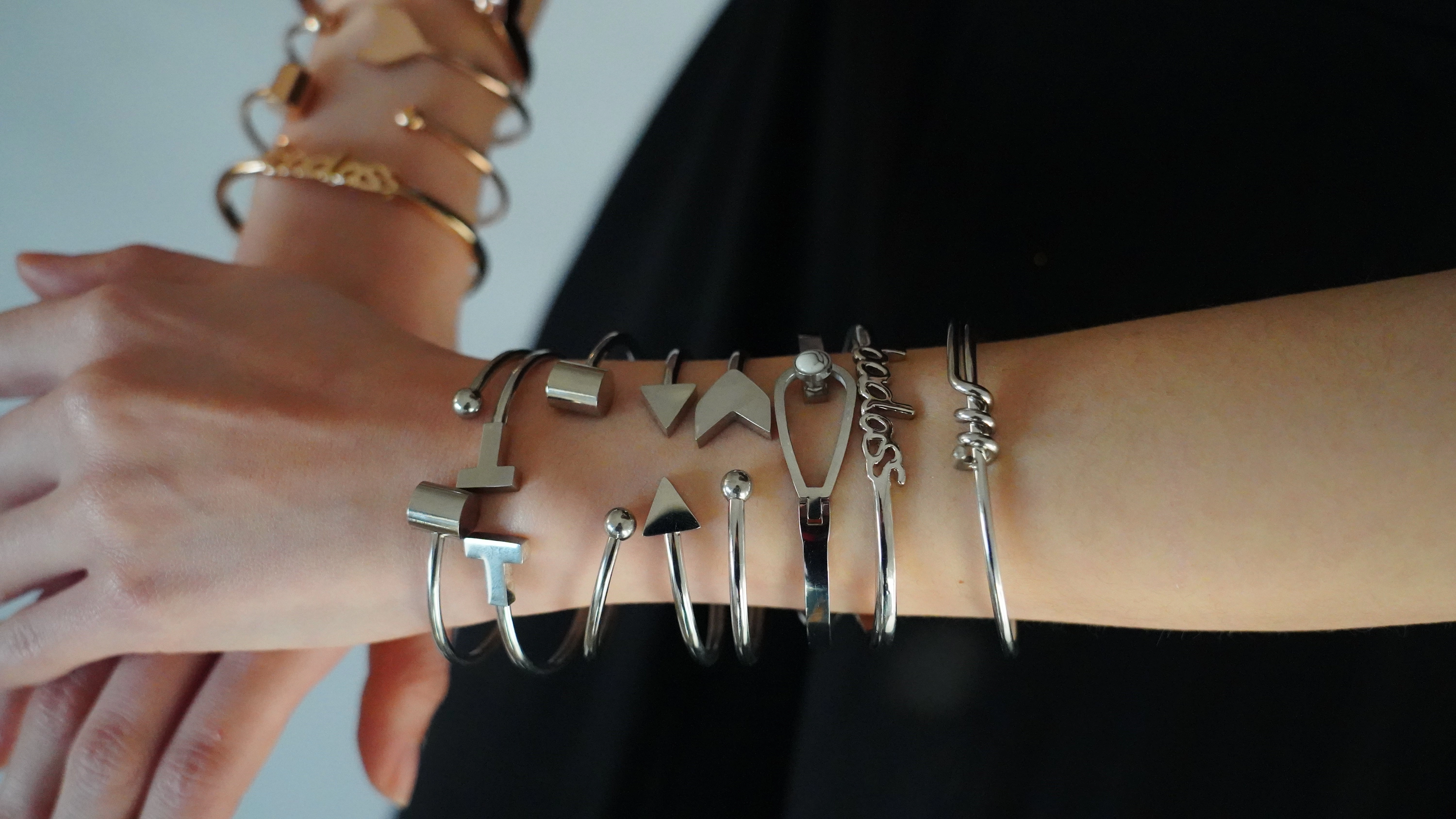 Hexagon Bar Bracelet