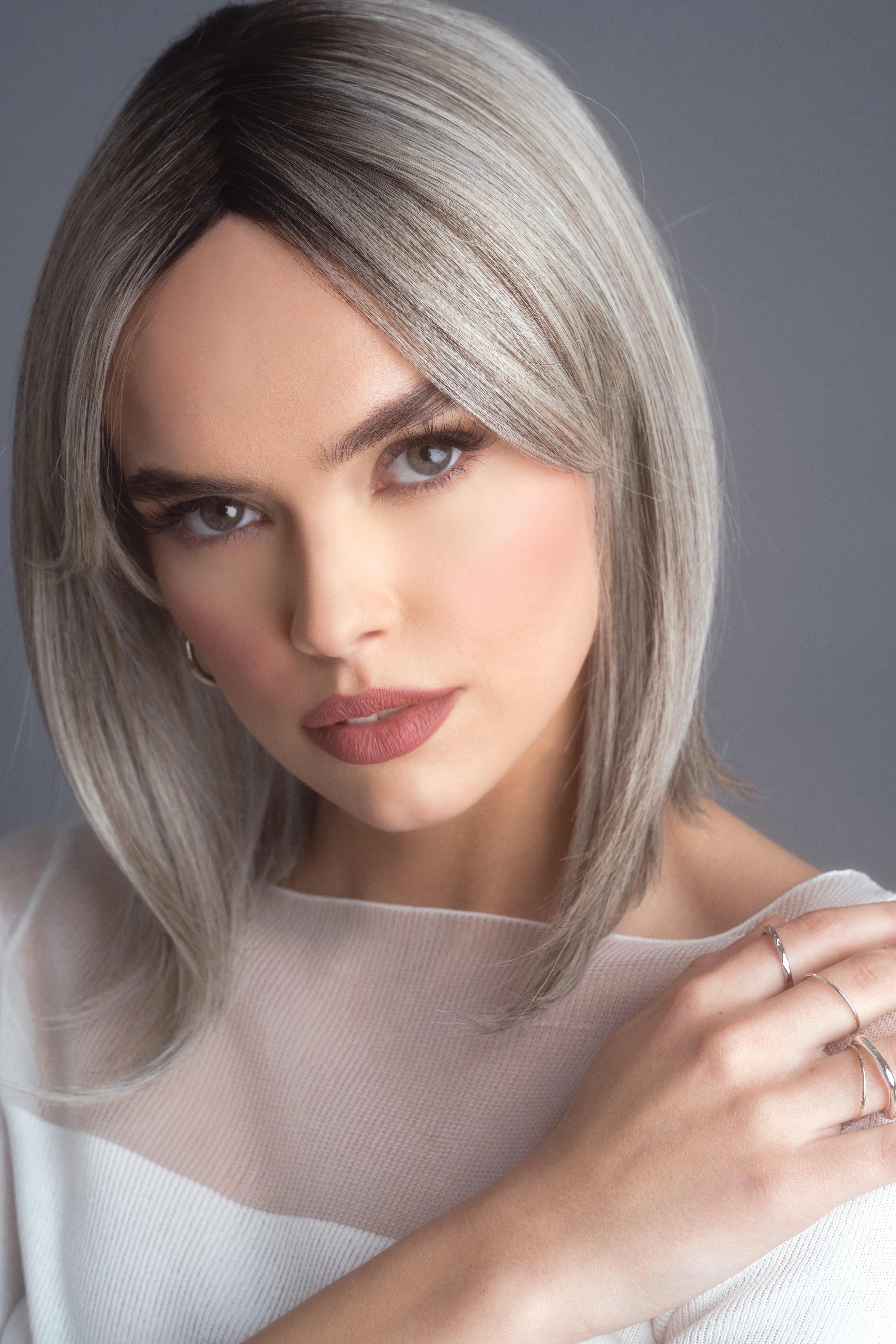 High Heat Mid Straight Topper by Rene of Paris | Heat Friendly Synthetic