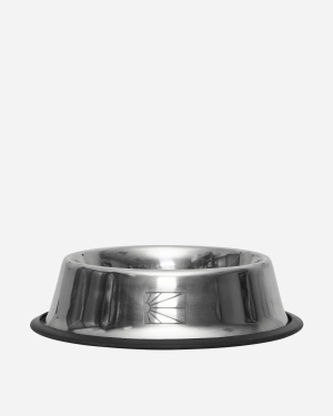 Keep Dancing Dog Bowl Metal Silver