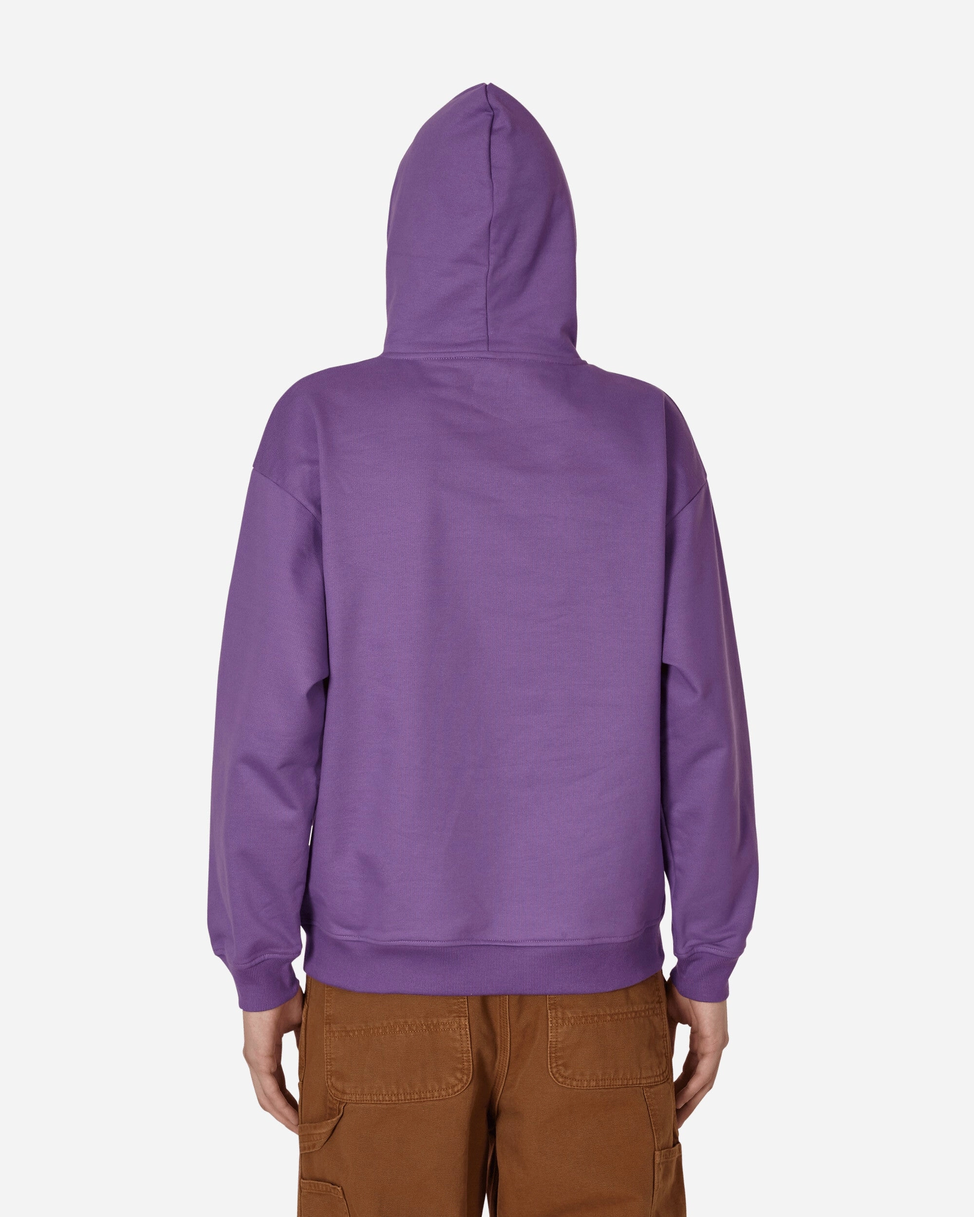 Logo Hooded Sweatshirt Purple
