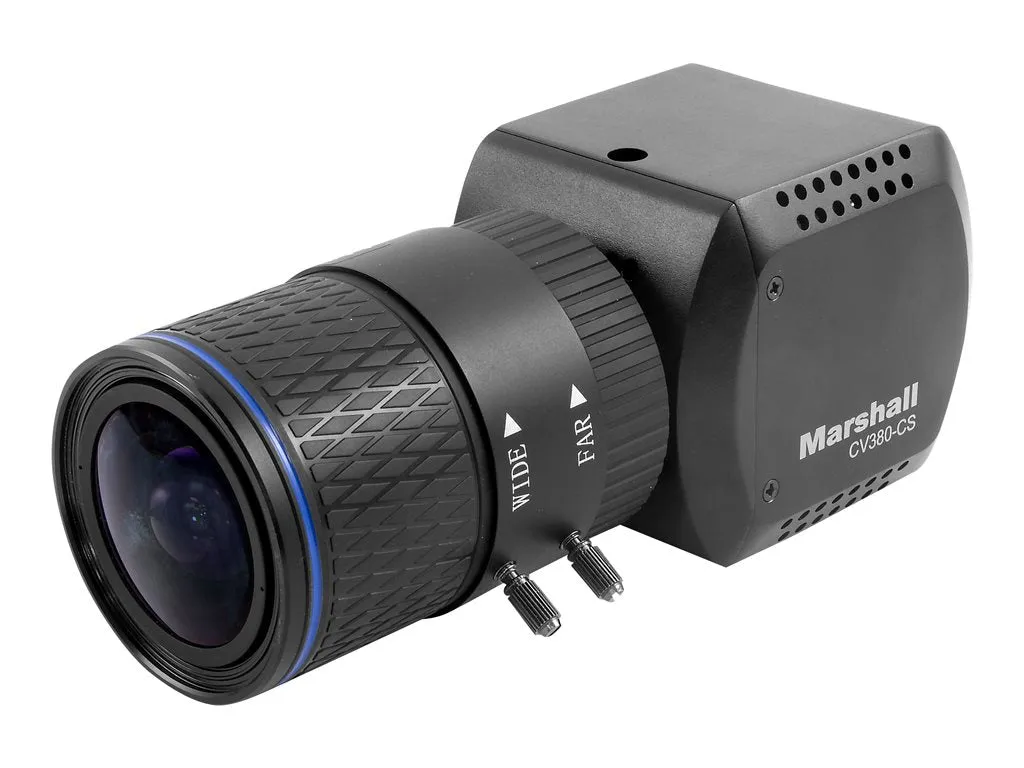 Marshall CV380-CS - Surveillance camera (no lens) - color - 8.5 MP - 4K/30p - C/CS-mount - auto iris - audio - HDMI, HD-SDI,