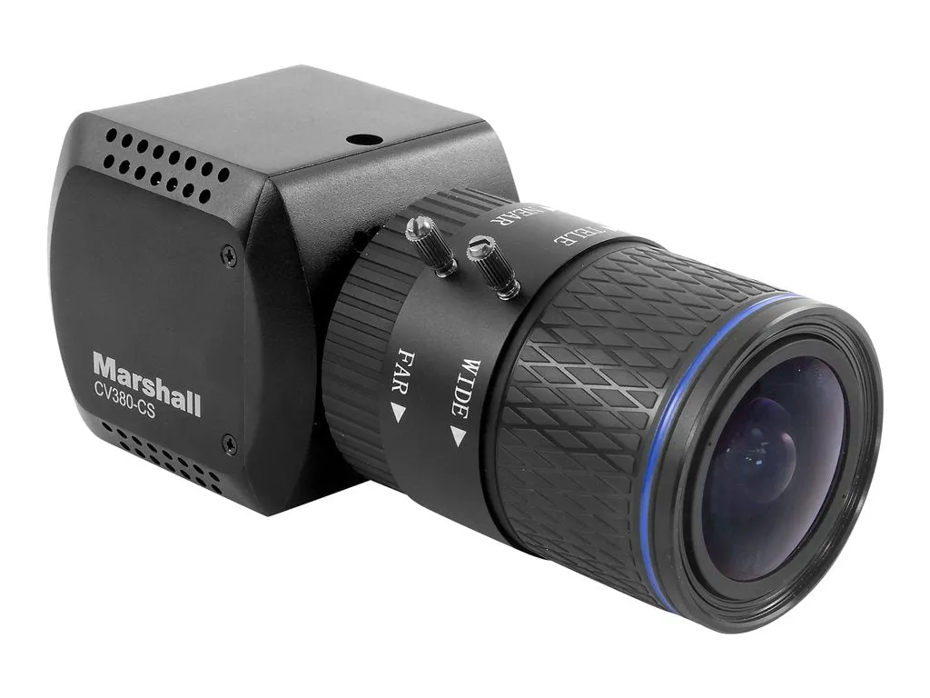Marshall CV380-CS - Surveillance camera (no lens) - color - 8.5 MP - 4K/30p - C/CS-mount - auto iris - audio - HDMI, HD-SDI,