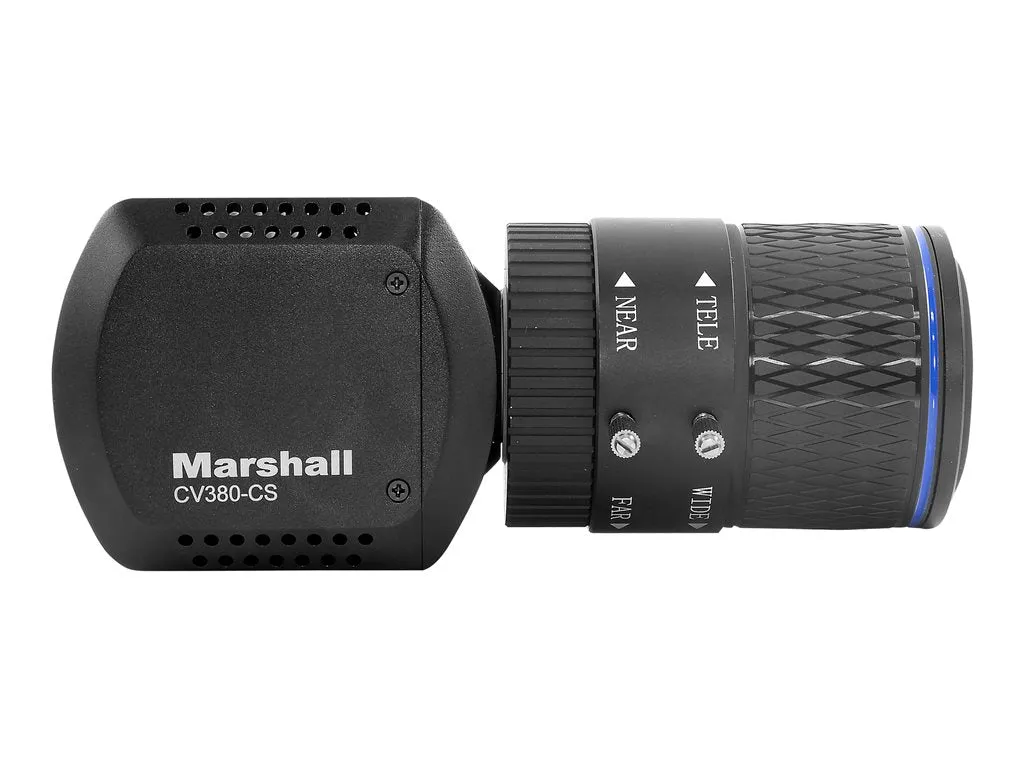 Marshall CV380-CS - Surveillance camera (no lens) - color - 8.5 MP - 4K/30p - C/CS-mount - auto iris - audio - HDMI, HD-SDI,