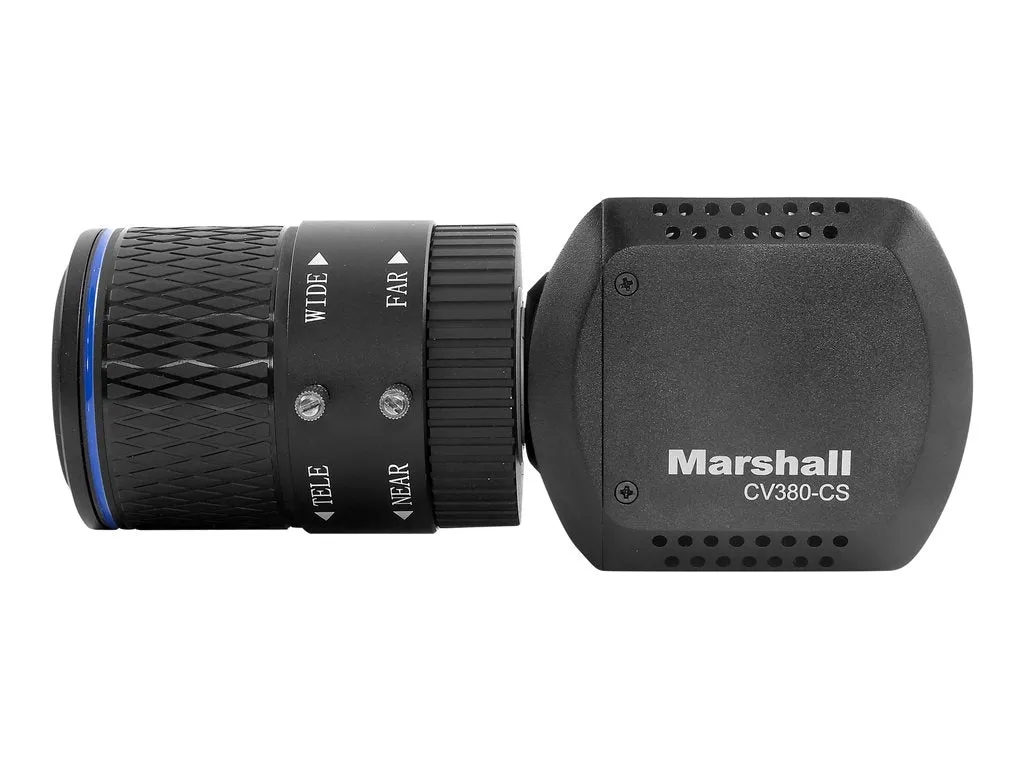 Marshall CV380-CS - Surveillance camera (no lens) - color - 8.5 MP - 4K/30p - C/CS-mount - auto iris - audio - HDMI, HD-SDI,