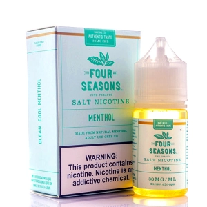 Menthol Salt - Four Seasons E-Juice [Naturally-Extracted]