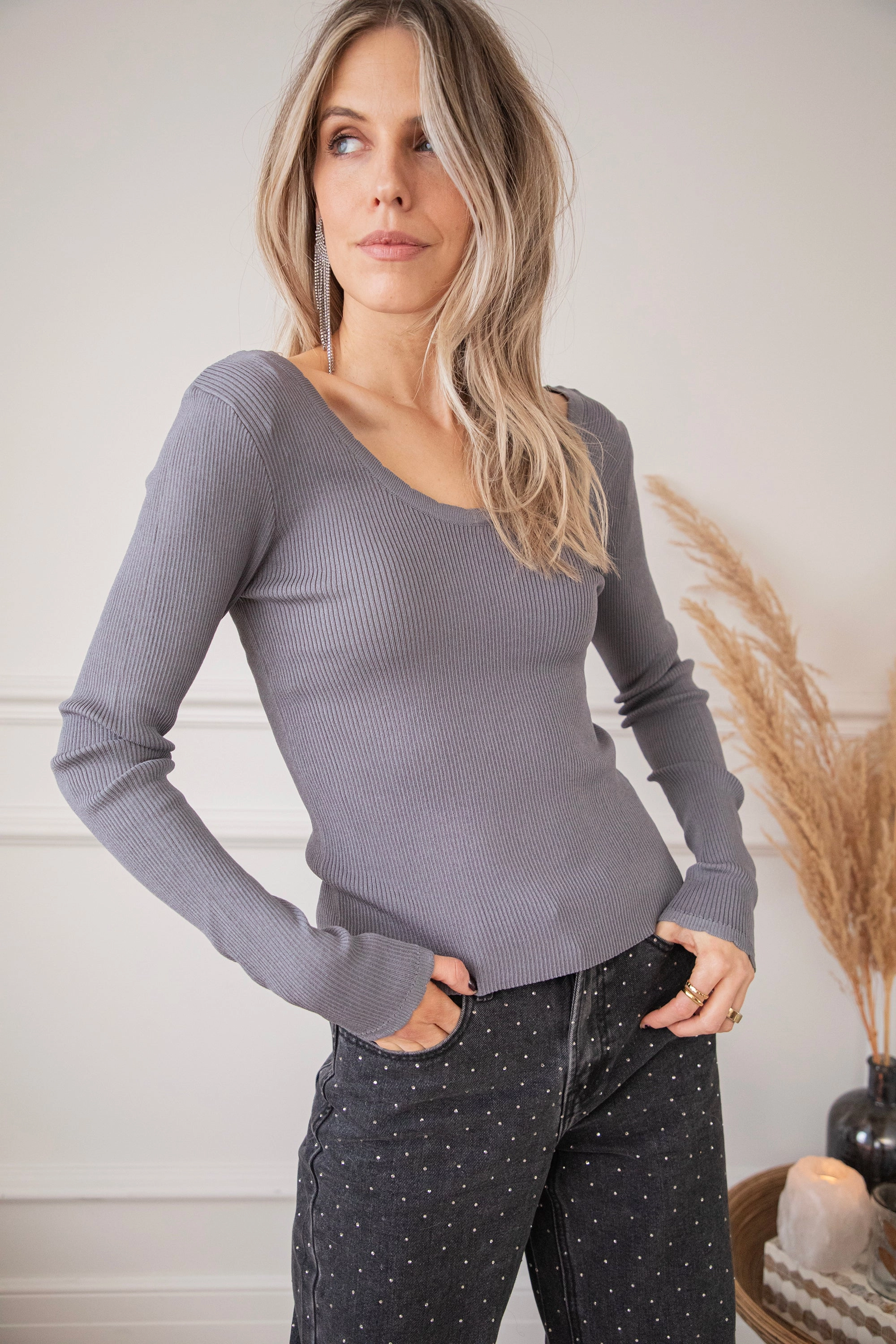 Mira Grey - Longsleeve