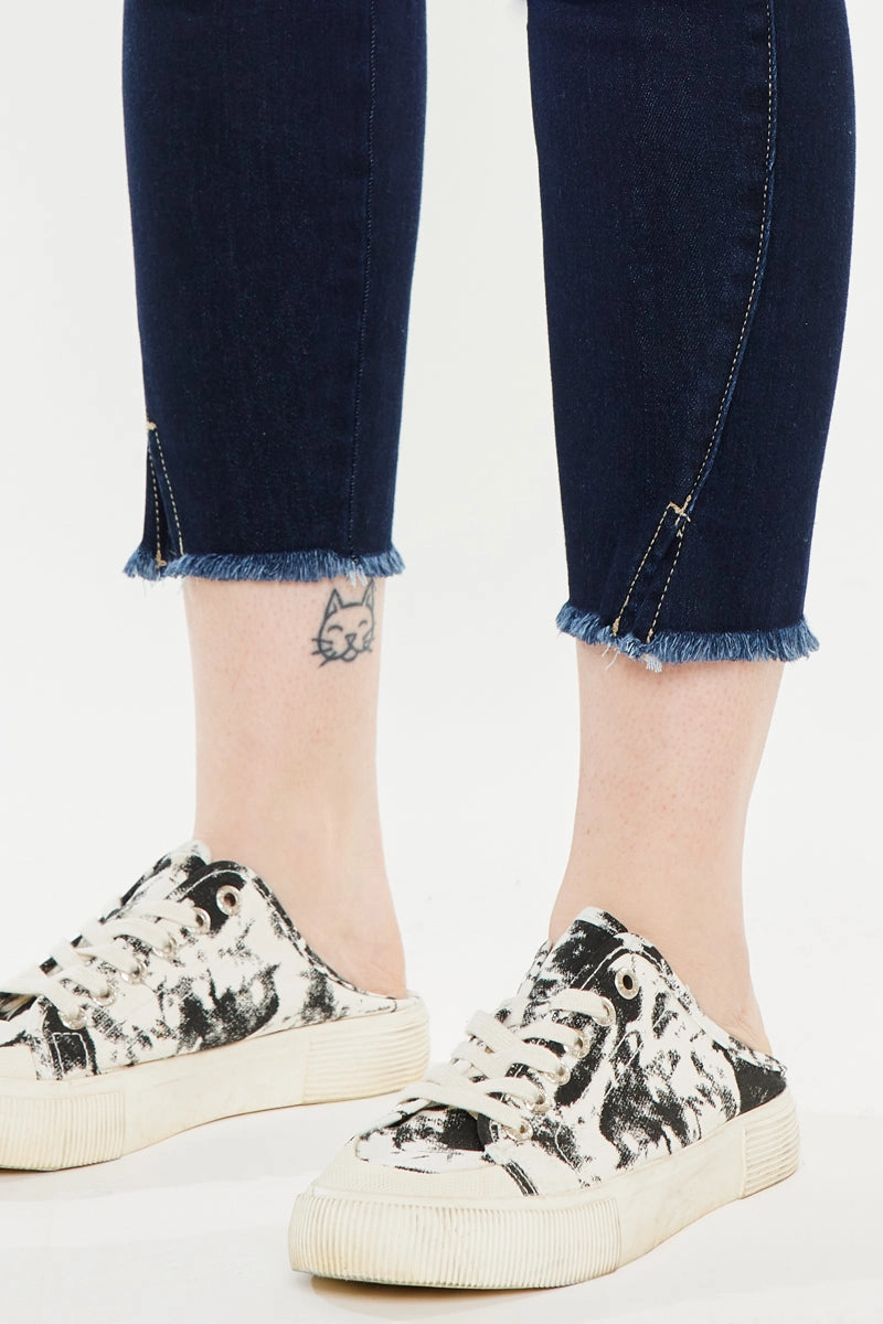 Naira Ultra High Rise Ankle Skinny Jeans (Plus Size)