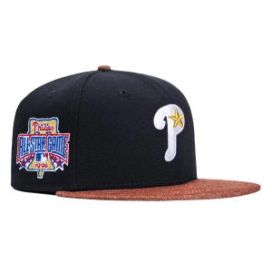 New Era 59Fifty Denim Pack Philadelphia Phillies 1996 All Star Game Patch Hat - Navy. Denim Cardinal