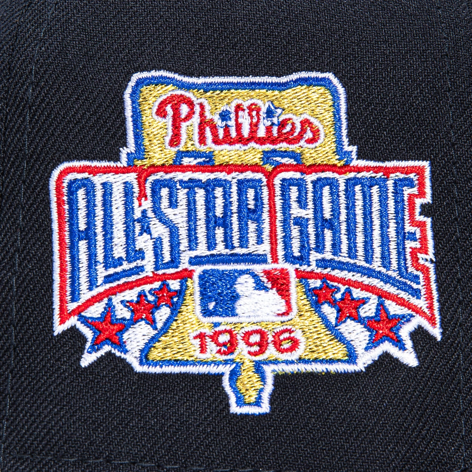 New Era 59Fifty Denim Pack Philadelphia Phillies 1996 All Star Game Patch Hat - Navy. Denim Cardinal