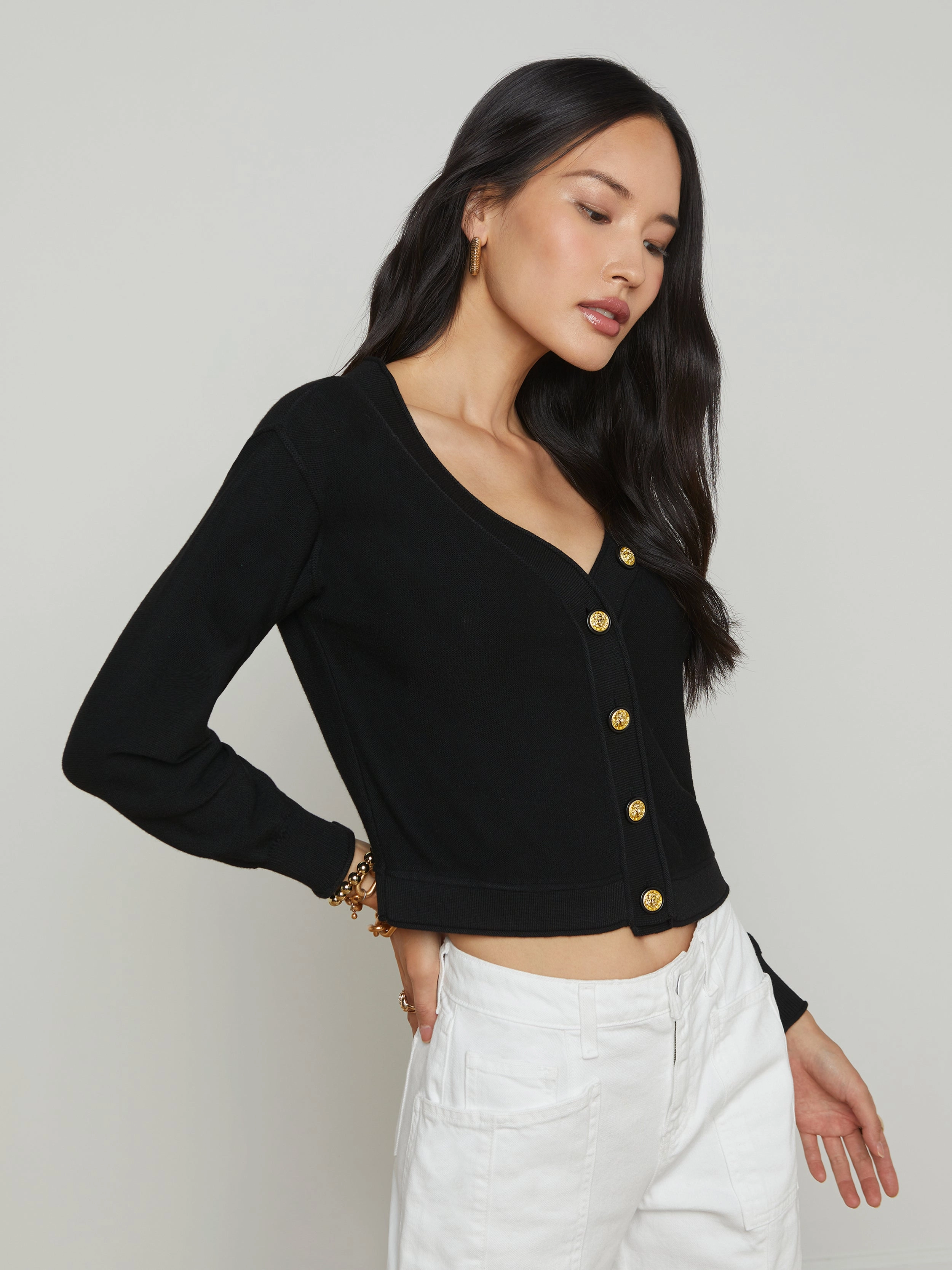 Nopal Cropped Cardigan
