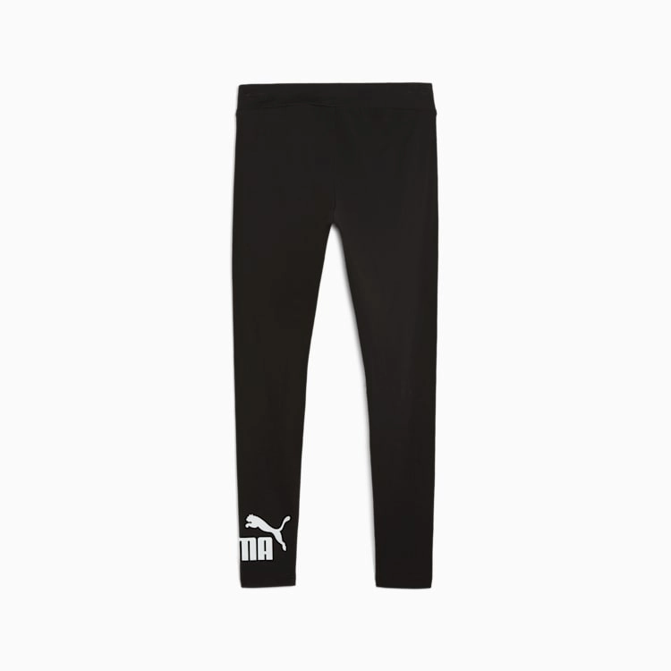 PUMA WOMEN'S ESSENTIALS LOGO BLACK LEGGING