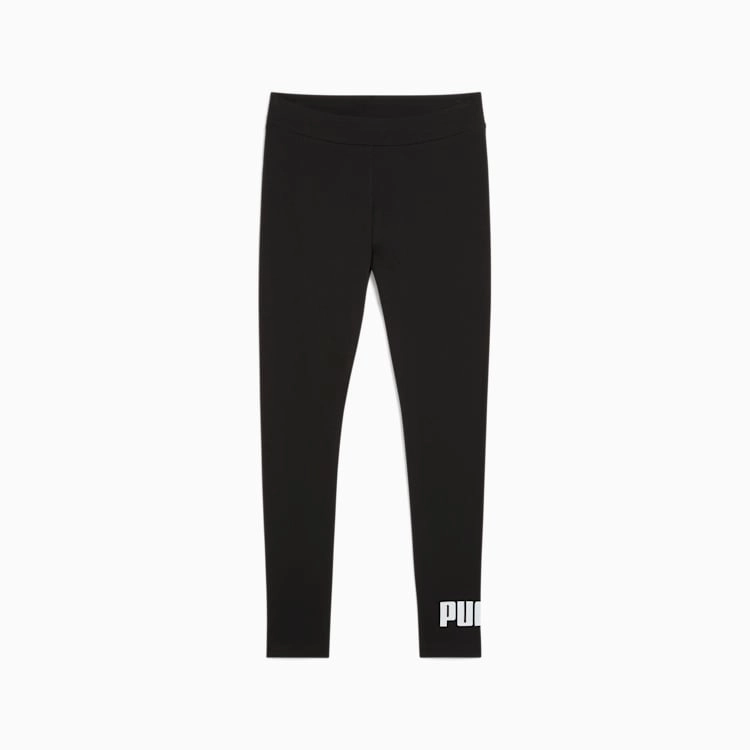 PUMA WOMEN'S ESSENTIALS LOGO BLACK LEGGING