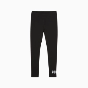 PUMA WOMEN'S ESSENTIALS LOGO BLACK LEGGING