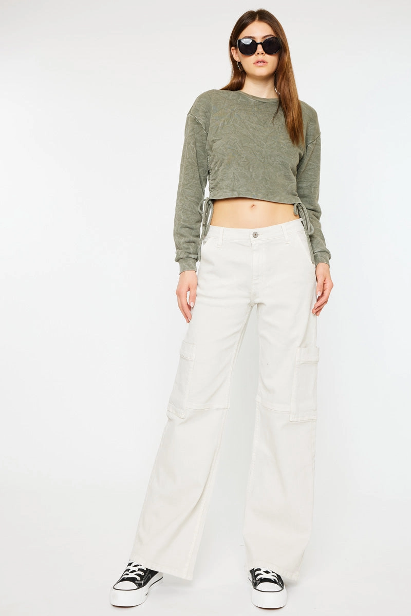 Rain Low Rise Knee X-Cargo Jeans